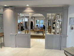 Agencement et scénographie de boutiques haut de gamme